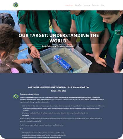 #lzfro ARC School Tech Wordpress Website