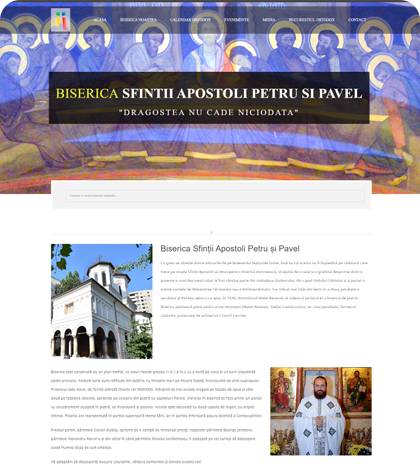 #lzfro Church Website Parohia Sfintii Apostoli Petru si Pavel