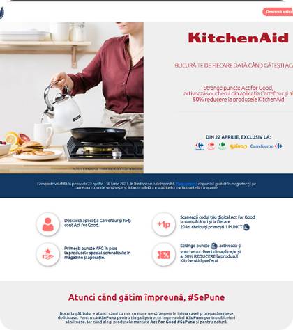 #lzfro Carrefour KitchenAid Product Landing Page