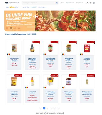#lzfro Carrefour Market Promo Product Landing Page