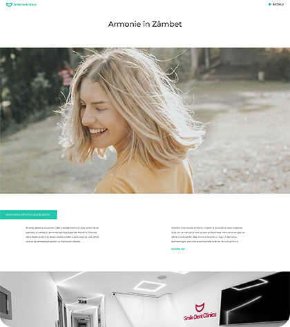 #lzfro Smile Dent Clinics Website design